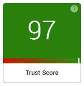 trust score 97 rating